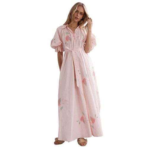 Caitlin Crisp Horizon Shirt Dress